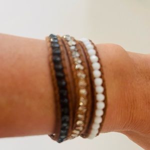 Chan Luu Wrap Boho Leather Bracelet. Approximately 22” long. In bag. Like new.